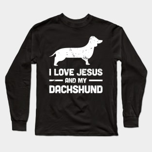 Boxer - Funny Jesus Christian Dog Long Sleeve T-Shirt